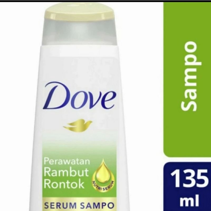 Jual DOVE Shampoo Perawatan Rambut Rontok 135ml | Shopee Indonesia