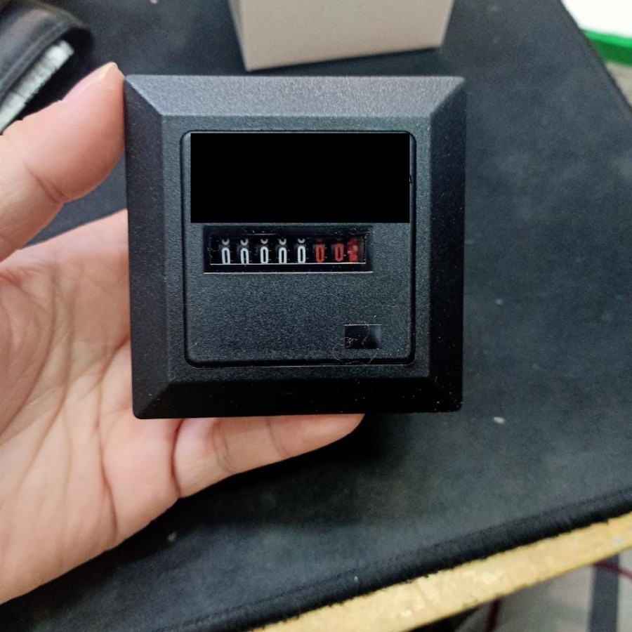 Jual Hour meter analog HM1 220V hour meter analog 24220vac Shopee
