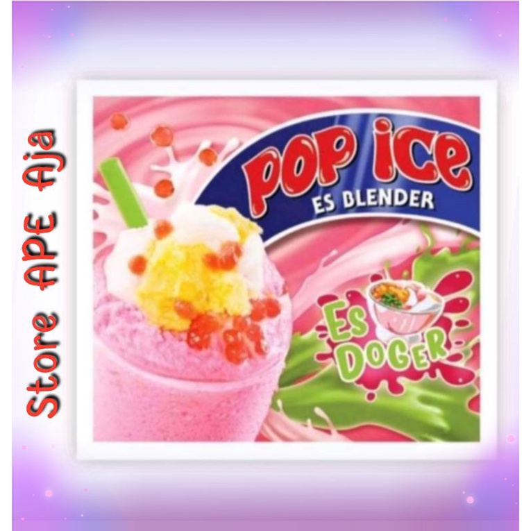 Jual POP ICE RASA ES DOGER [ 23gr x 10 Sachet ] | Shopee Indonesia
