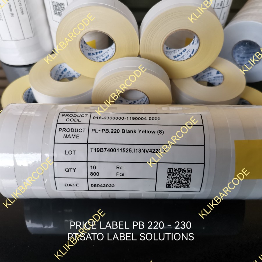 Jual MURAH Price Label SATO Original / Label Harga SATO PB2 - 220/230 ...