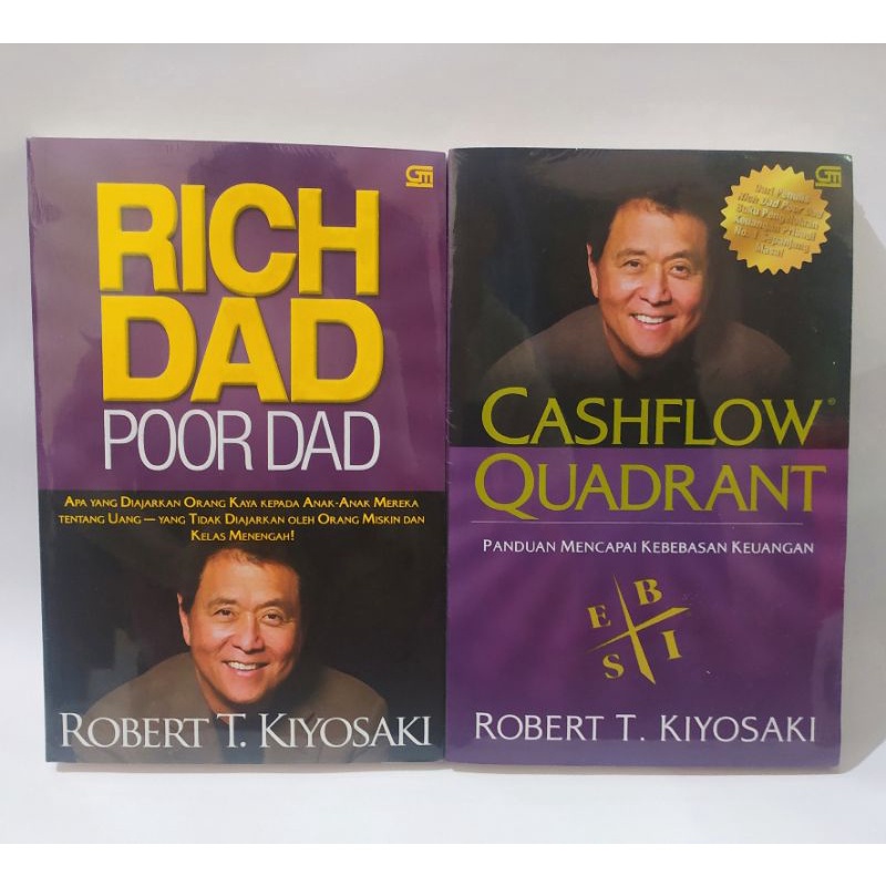 Jual Buku Rich Dad Poor Dad Robert T Kiyosaki Shopee Indonesia