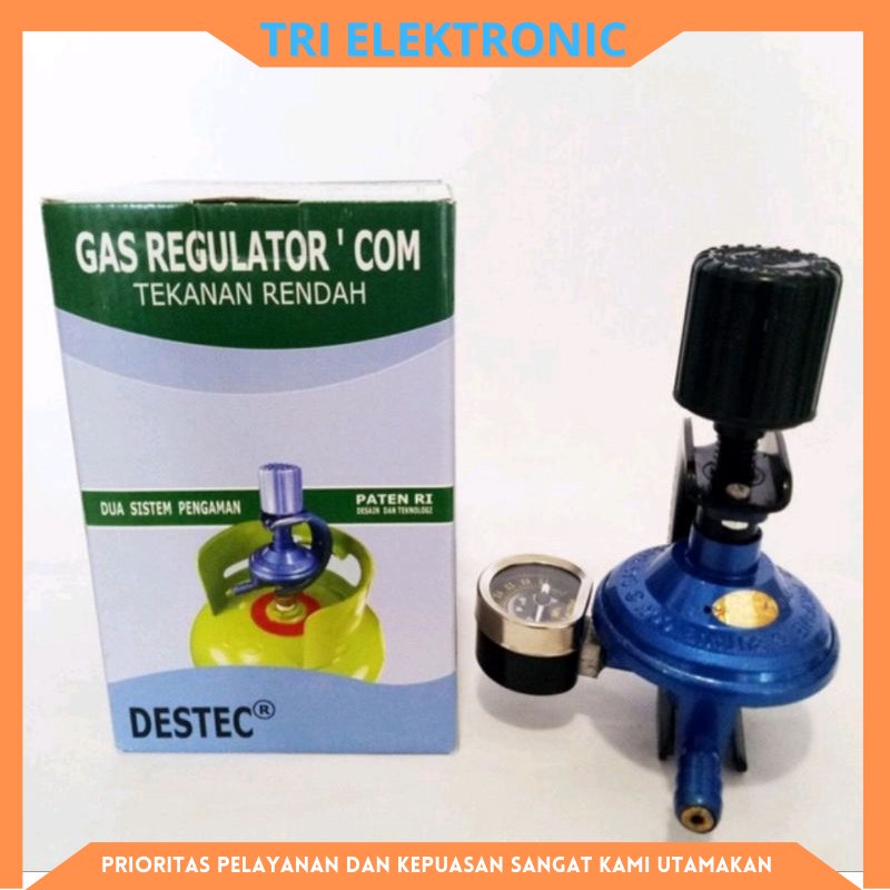 Jual Regulator Gas Destec Com M Meter Kepala Gas Lpg Sistem Putar