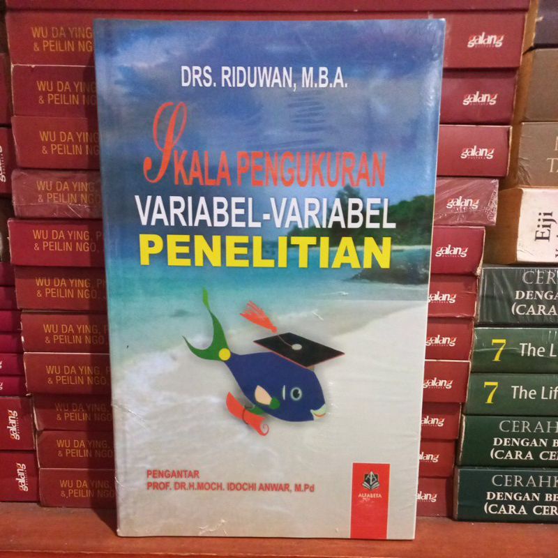 Jual Buku Skala Pengukuran Variabel Variabel Penelitian Riduwan Shopee Indonesia