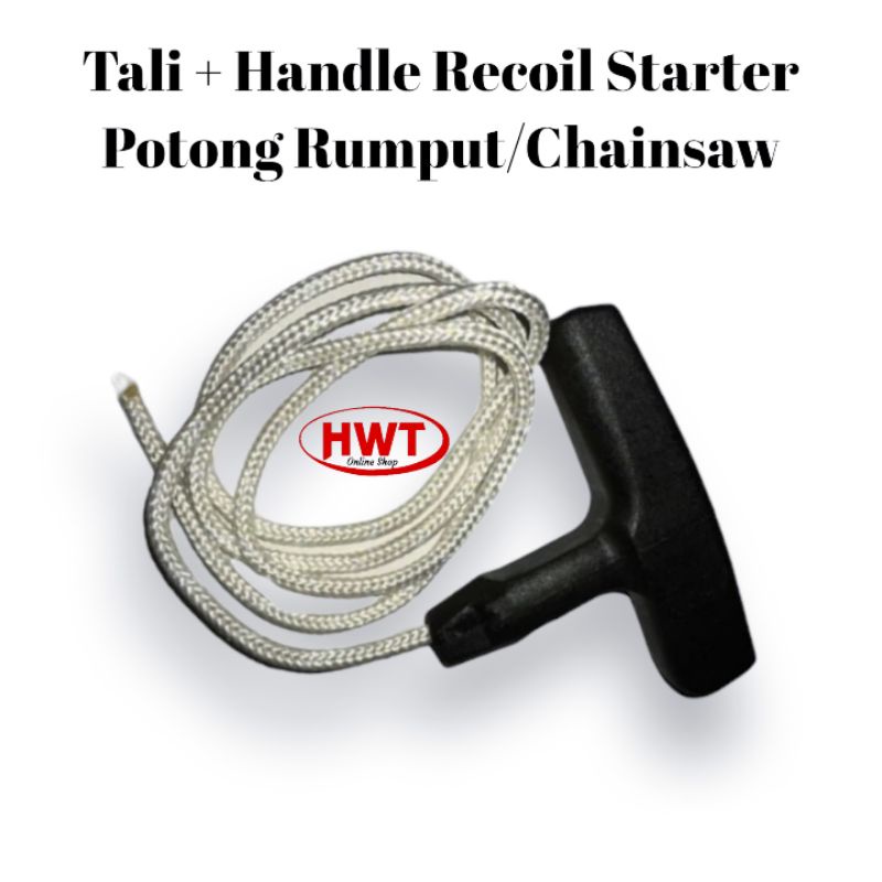Jual Tali Tarikan Handle Starter Recoil Mesin Potong Rumput Chainsaw ...