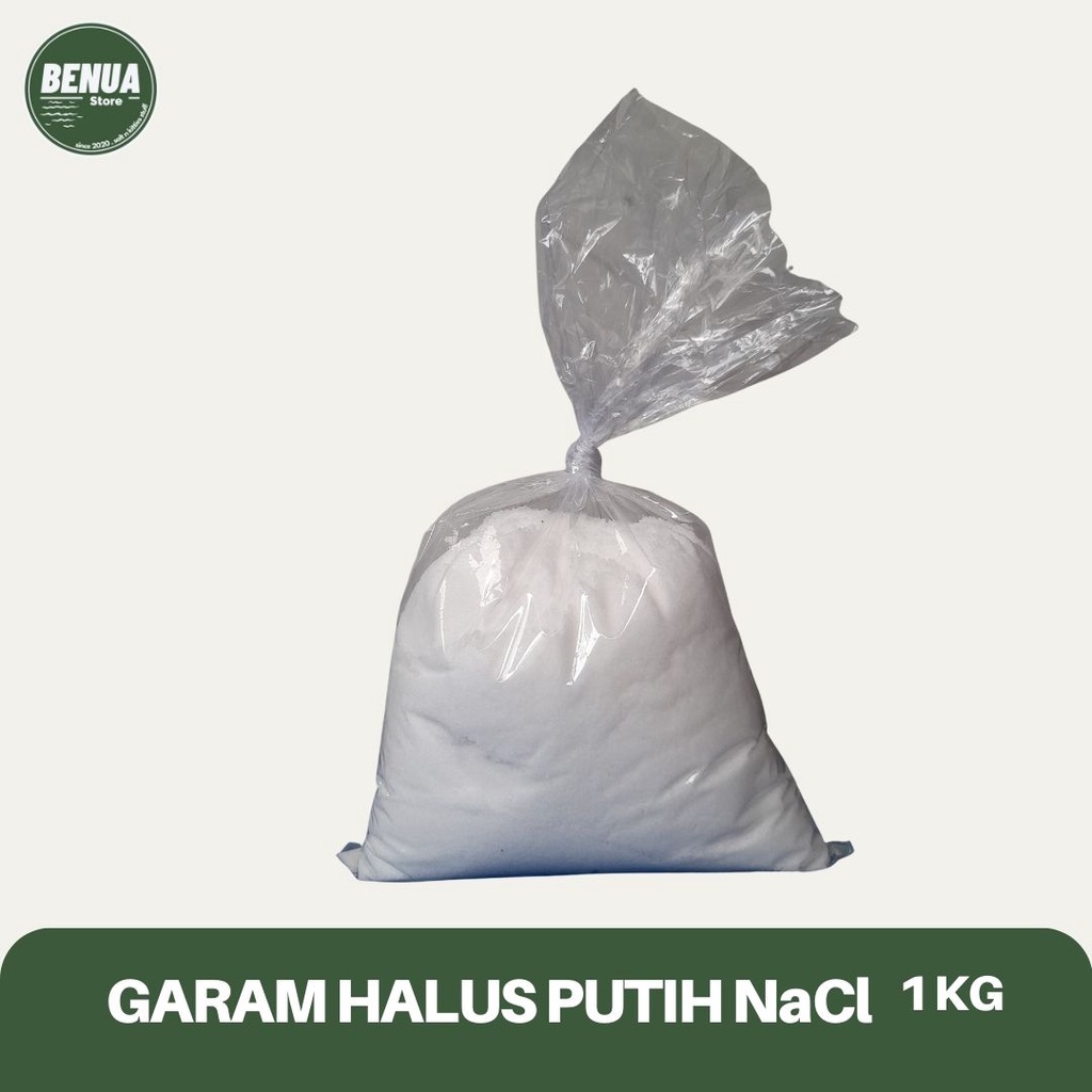 Jual Garam Halus Grade A Garam Nacl Garam Putih Halus Non Yodium 1 Kg Shopee Indonesia 9323