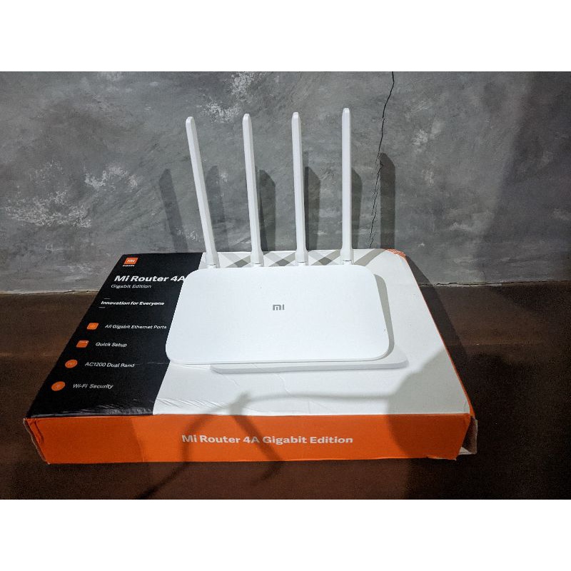 Jual mi4a gigabit bekas second , openwrt xiaomi router mi 4a Gigabit