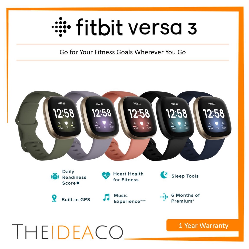 Jual Smartwatch Fitbit Versa 3 | Shopee Indonesia