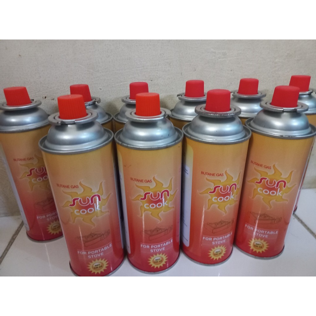 Jual Gas Portable SunCook 240gr/Gas Kaleng Sun Cook 240 gr | Shopee ...