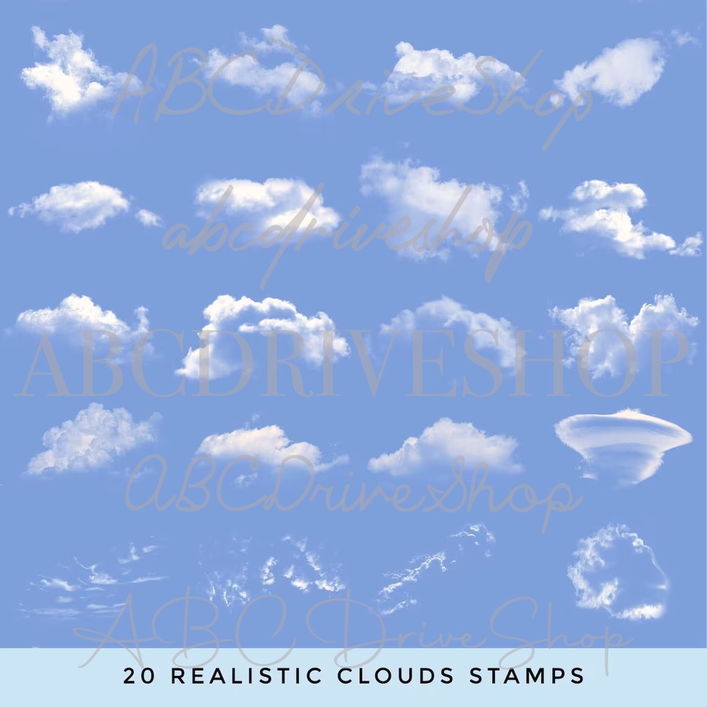 Jual Procreate Brush - 72 Cloud Pack Brushes | Shopee Indonesia