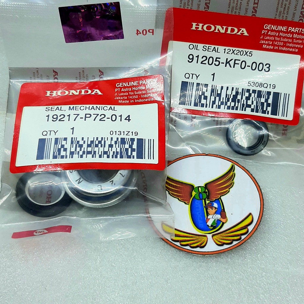 Jual Seal Water pump Mechanical CB150R CBR150R Sonic Cs1 Set 19217 P72
