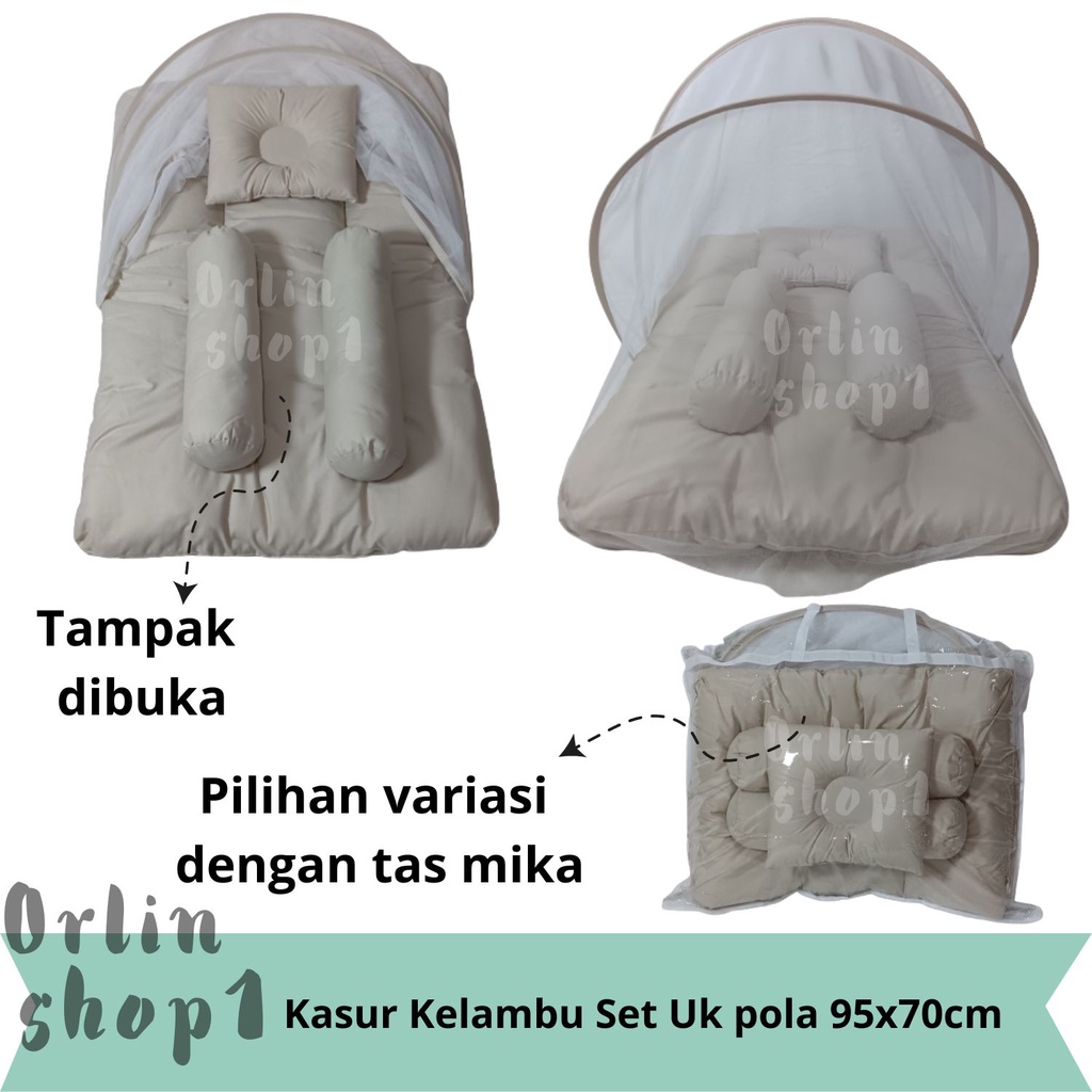 Jual Kasur Bayi Bantal Guling Lipat Kelambu Kasur Bayi Kelambu Free