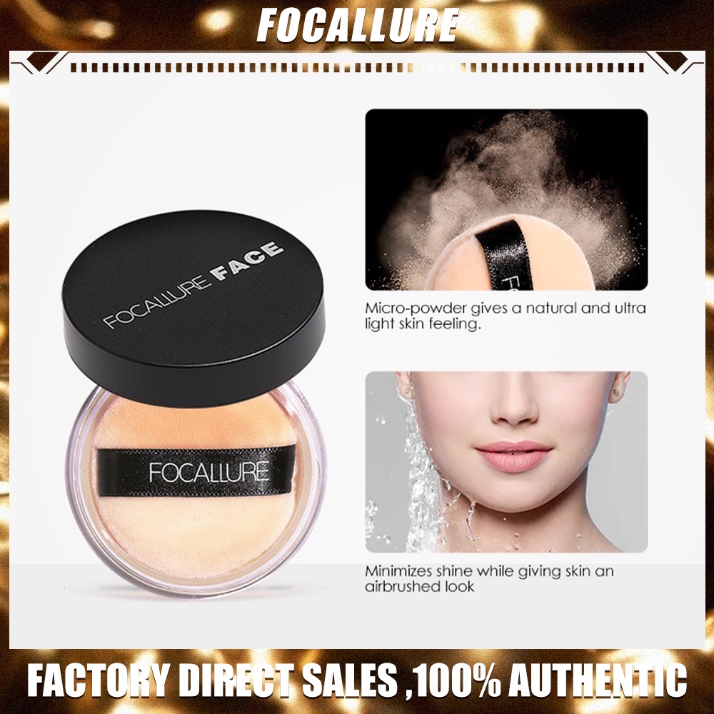 Jual FOCALLURE FA15 Powder Professional Brand Pressed Silky Smooth ...