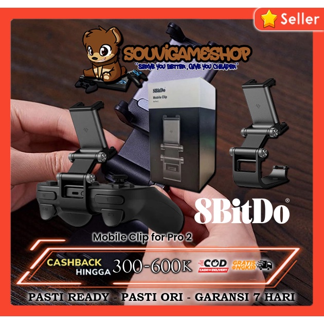 Jual 8Bitdo Mobile Clip for Pro 2 Bluetooth Controller / Phone Holder ...