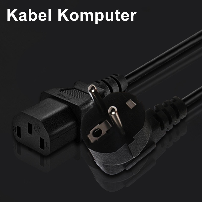 Jual Mikotek Kabel Komputer / Kabel Power Magicom/Kabel Power Printer ...