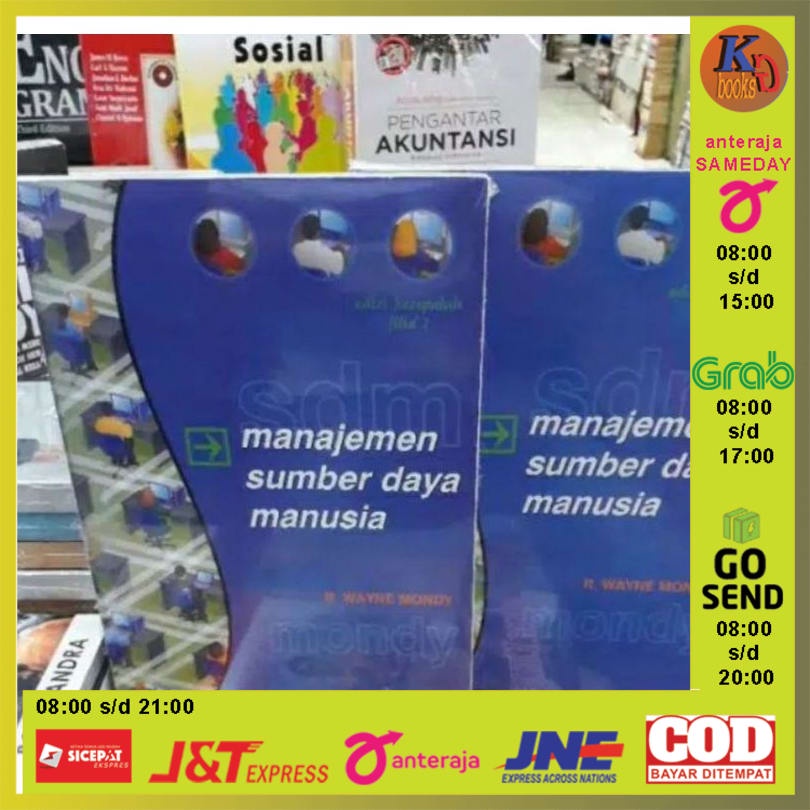 Jual Manajemen Sumber Daya Manusia Edisi 10 Jilid 1 Dan Jilid 2 Mondy ...