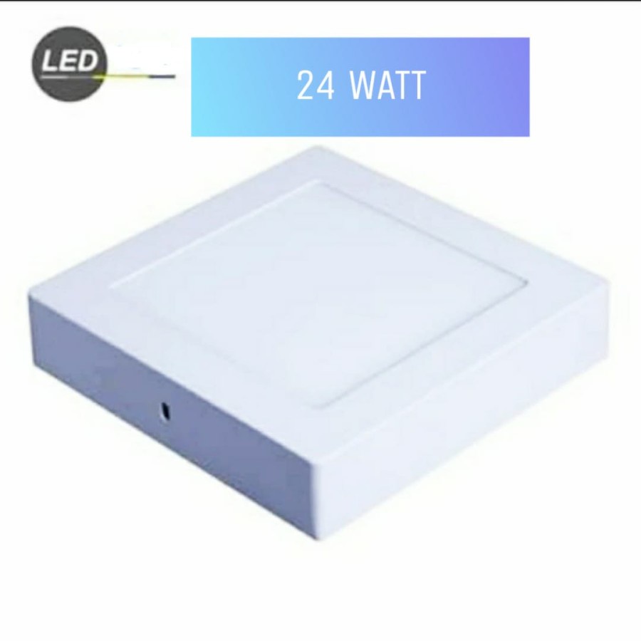 Jual Lampu Downlight Led Panel Ob Outbow Tanam W Watt Kotak Segi Shopee Indonesia