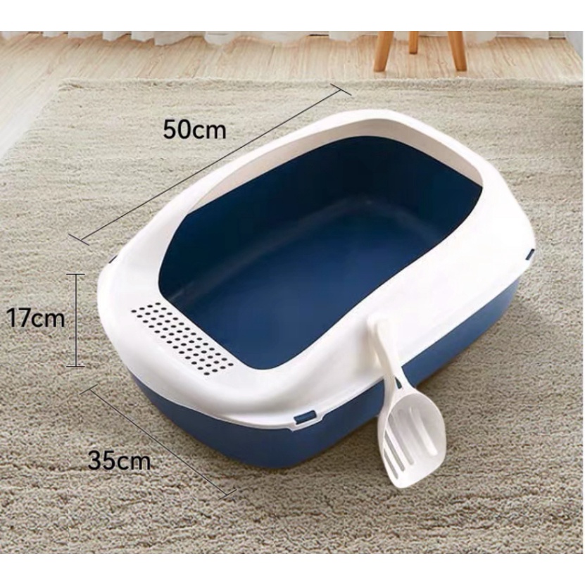 Jual Litter box tertutup toilet bak pasir pup kucing anjing kelinci