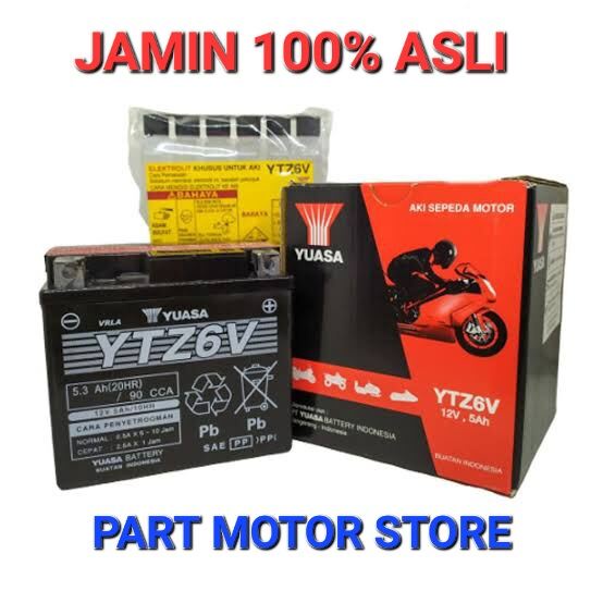 Jual AKI MOTOR PCX 150, NMAX NEW, AEROX 155, LEXI, ACCU KLX 150, SONIC