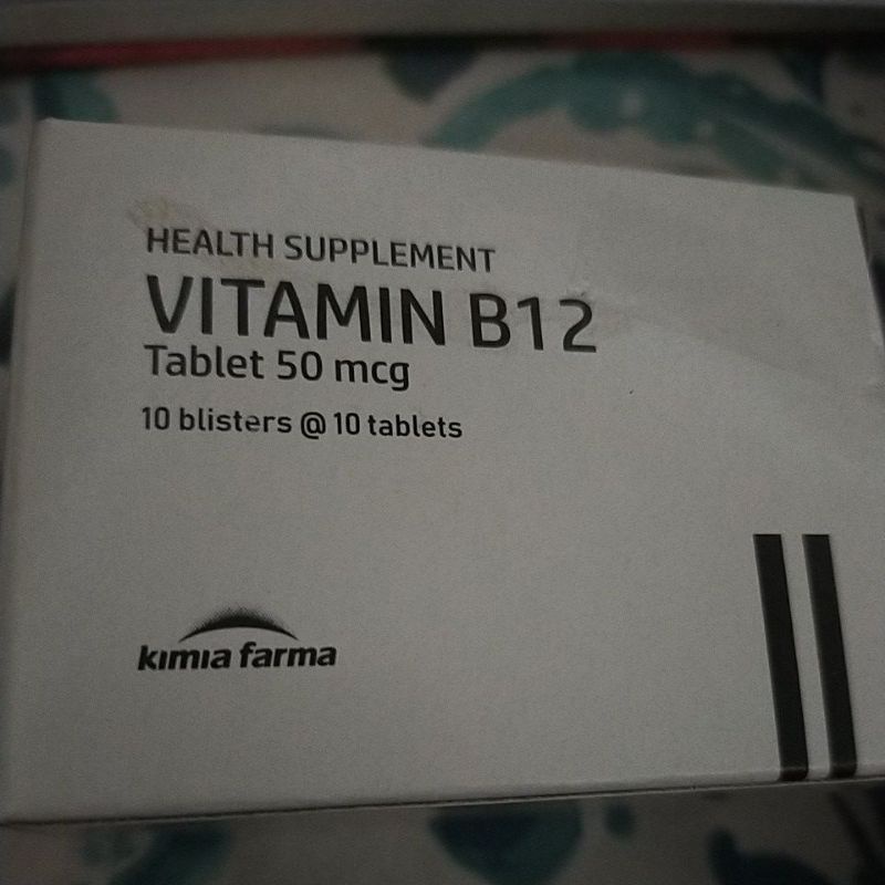 Jual Vitamin B12 50 Mcg Kimia Farma | Shopee Indonesia