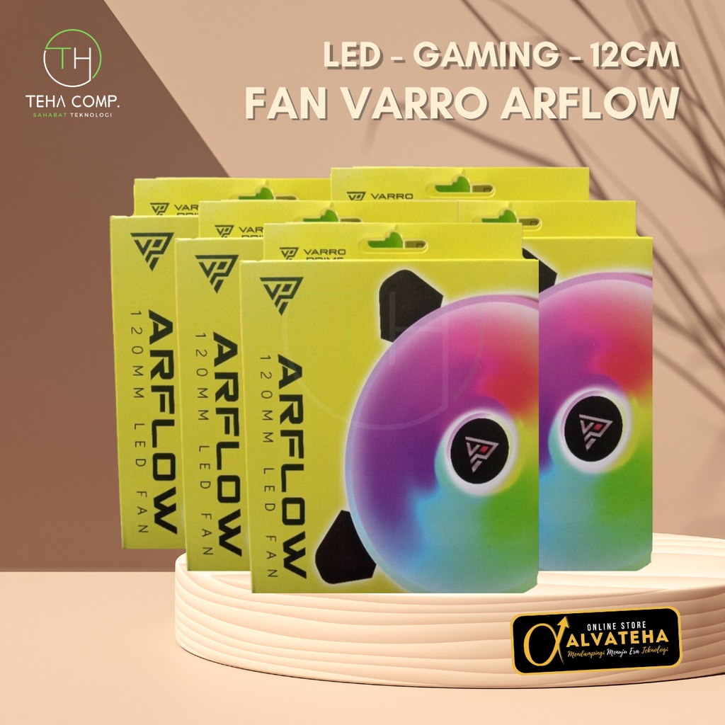 Jual Fan Casing RGB 12cm LED Kipas Case PC Komputer Pendingin CPU ...
