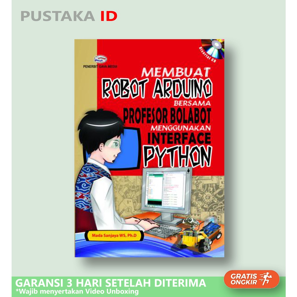 Jual Buku Membuat Robot Arduino bersama Profesor Bolabot Menggunakan ...