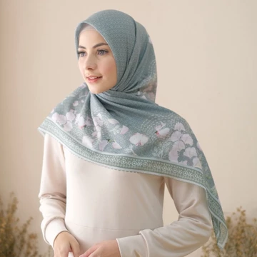 Mevrouw Hijab JAMILA 120x120 Ultrafine Lasercut