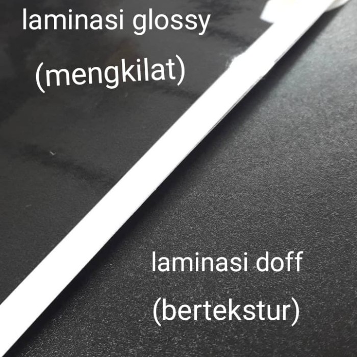 Jual Tambahan Laminasi Dingin Cold A3 Laminasi Doff Laminasi