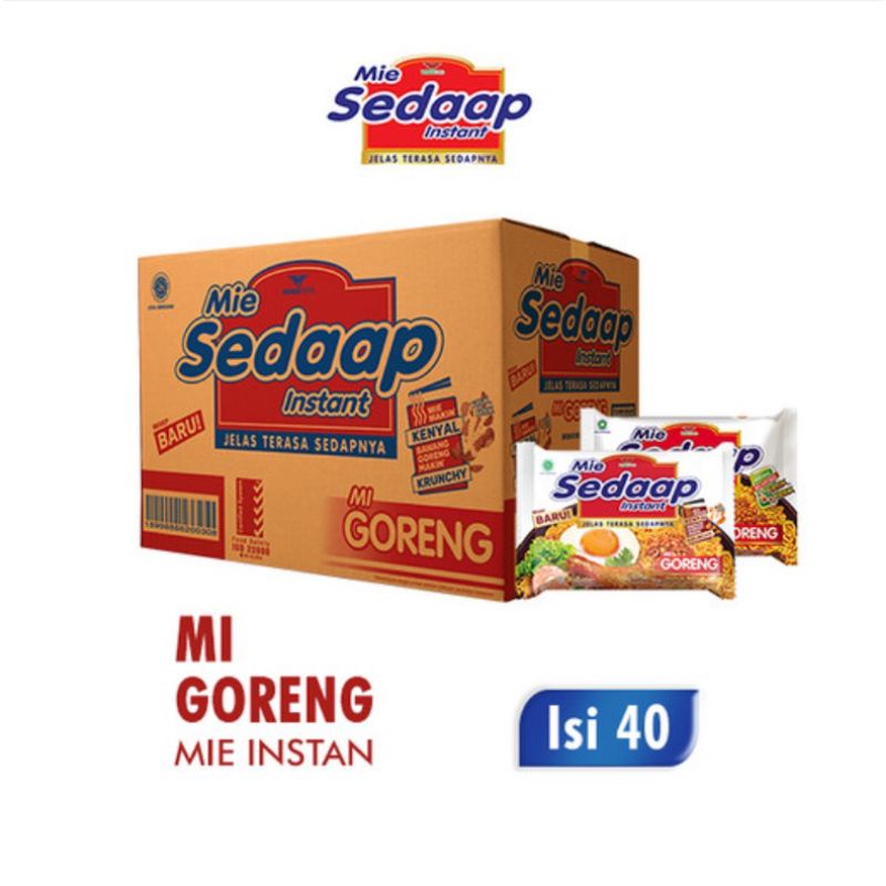 Jual Mie Sedaap Goreng Gr Dus Isi Pcs Shopee Indonesia