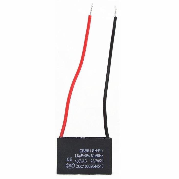 Jual Kapasitor Kipas Angin 1,8 Uf Mikro Capasitor 1.8 Spare Part