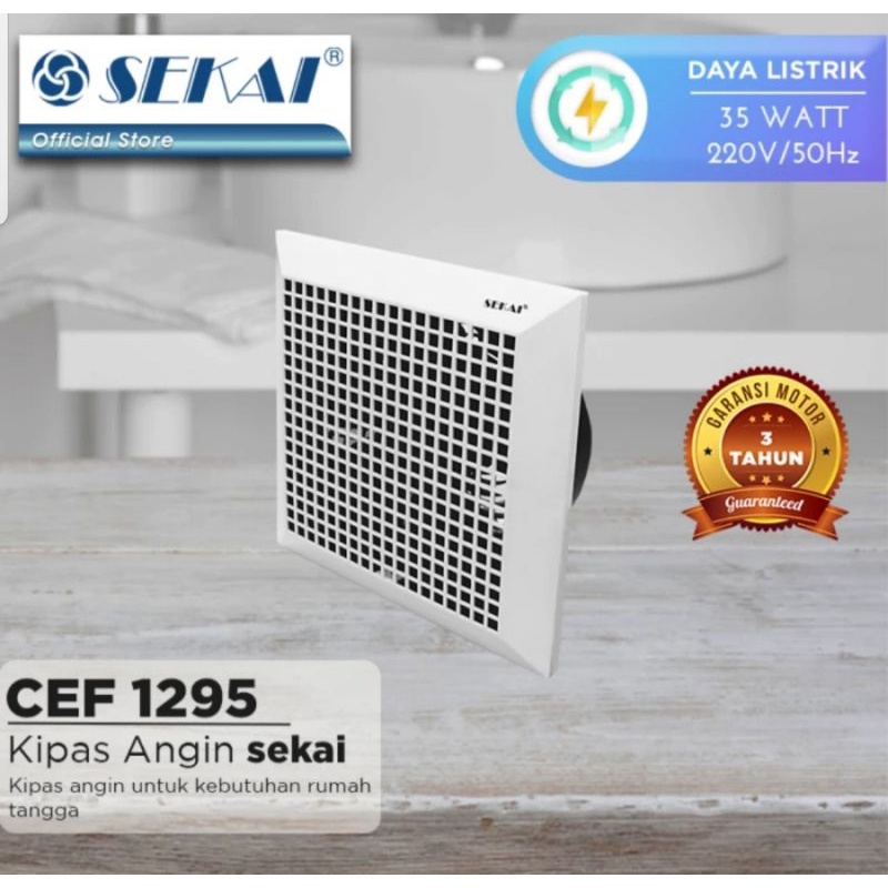 Jual Sekai Cef Ceiling Exhaust Fan Exhaust Plafon Dak Inch