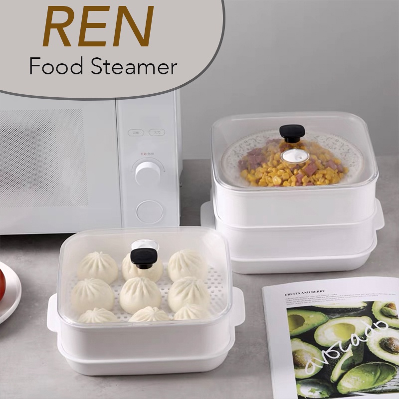 Jual Roppu Microwave Food Steamer Alat Kukus Makanan | Shopee Indonesia