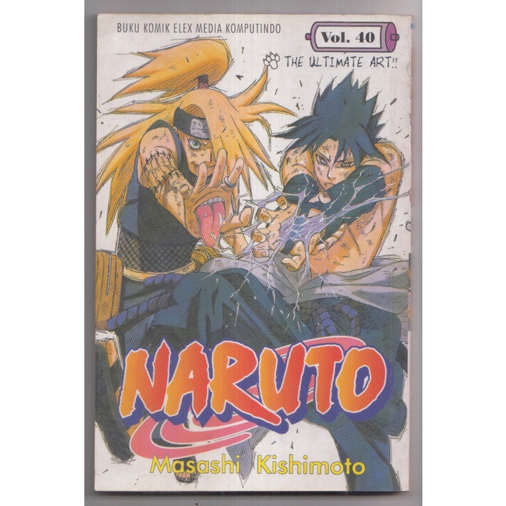 Jual KOMIK MASASHI KISHIMOTO - NARUTO VOL 40 | Shopee Indonesia