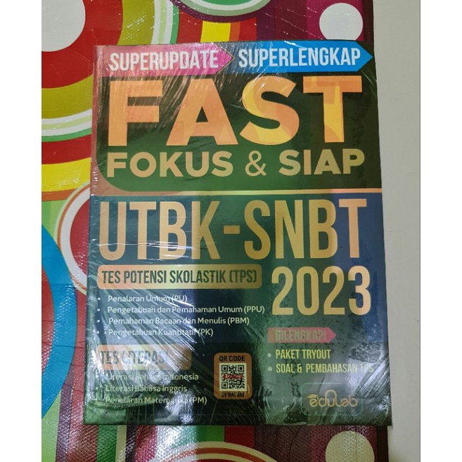 Jual BUKU UTBK SNBT TAHUN 2023 TES POTENSI SKOLASTIK, TPS EDULAB ...