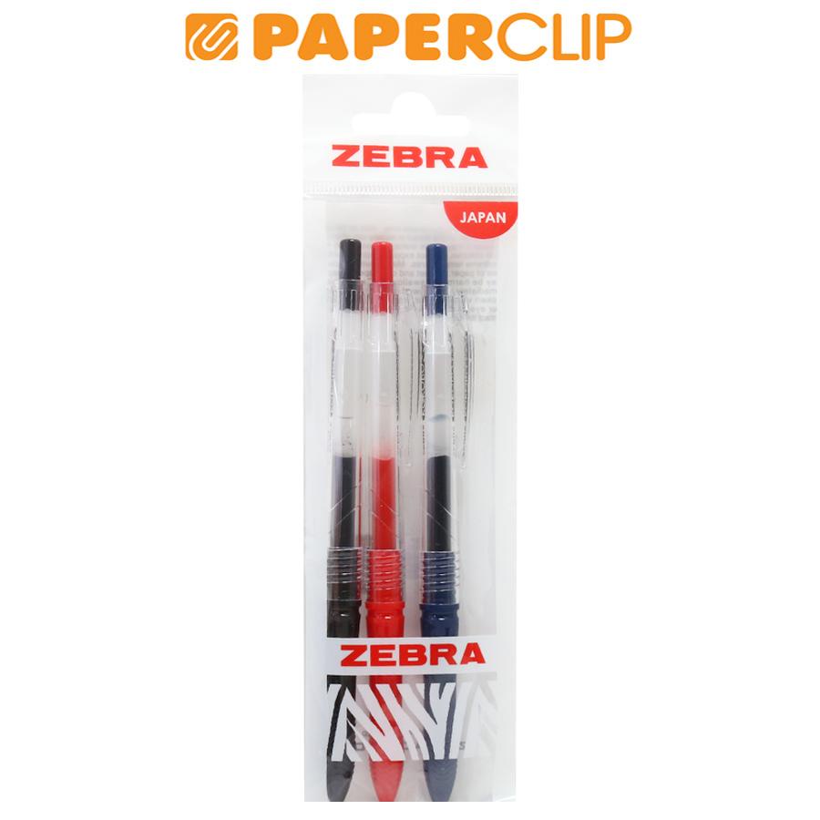 BALLPOINT / PEN ZEBRA KOKORO GEL 05 ISI 3  MIX