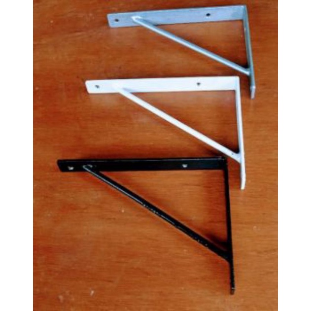 Jual Rak Besi Siku Penyangga Ambalan Rak Dinding Tempel 1 Set ( 2 biji ...