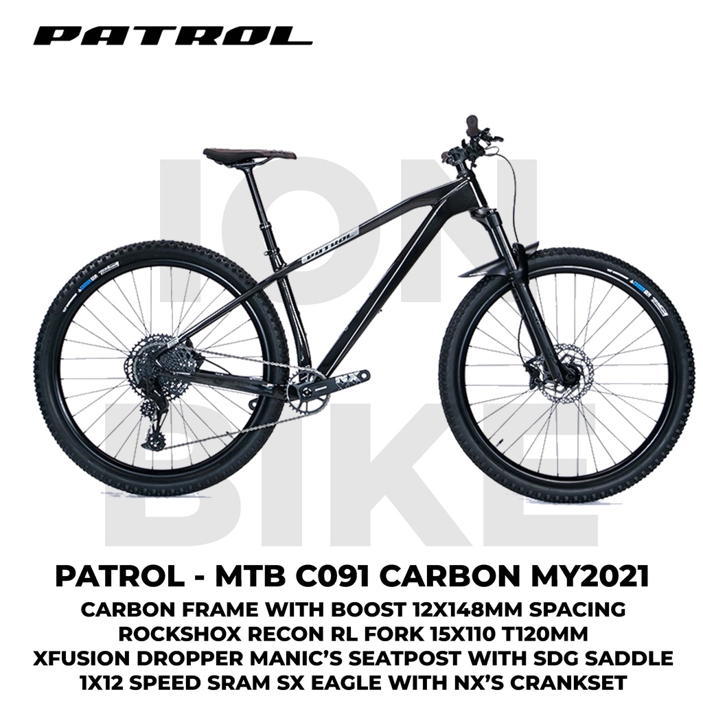 Jual Sepeda Mtb Patrol C My Carbon Sram Sx Eagle Speed