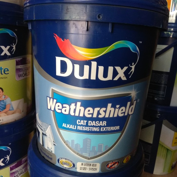 Jual Dulux Weathershield Alkali Resisting Exterior 20lcat Dasar Exterior Shopee Indonesia 7659