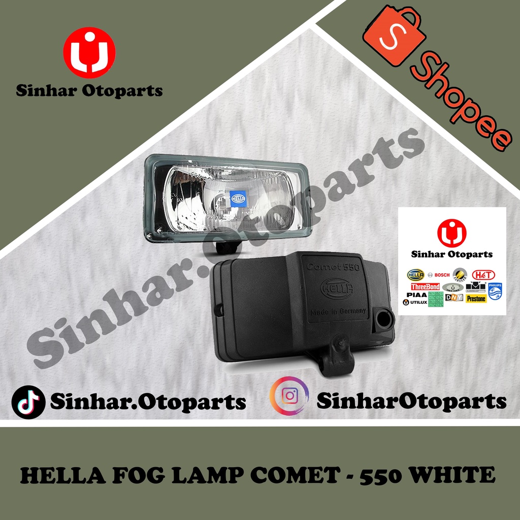 Hella Comet 550 Fog Light Pair For Land Rover Defender (up To 2006) & RR Classic 1987-1995 – RTC8922