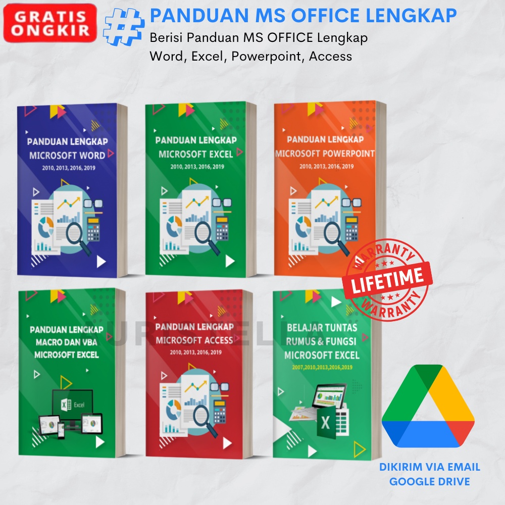 Jual Materi Panduan Ms Office Lengkap Word Excel Powerpoint Access Shopee Indonesia 9609