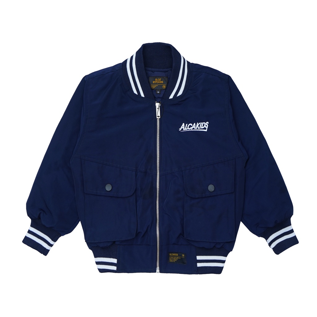 Jual ALCA - Varsity Jacket Anak - Deep Navy | Shopee Indonesia