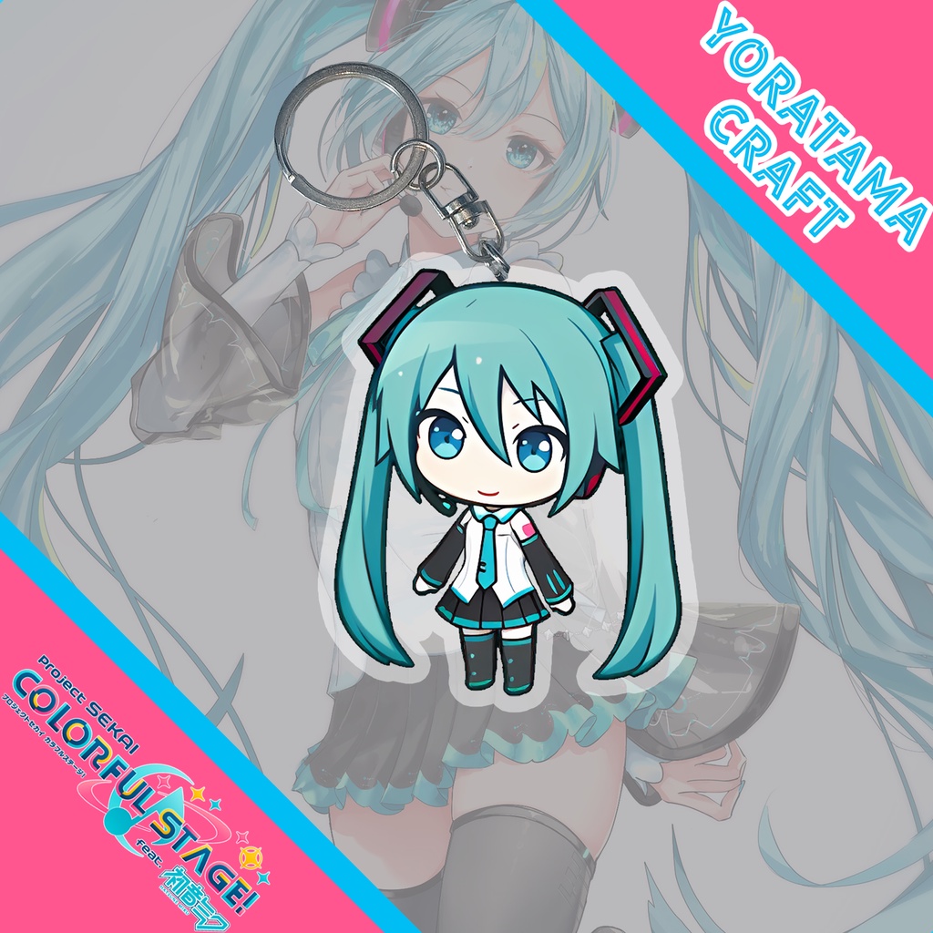 Jual Gantungan Kunci Project Sekai, Keychain Anime Lucu Murah | Shopee ...