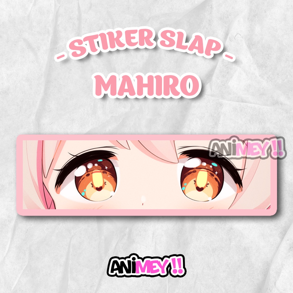 Jual Stiker Slap Mahiro Onimai / Sticker Slap Anime Waterproof | Shopee ...