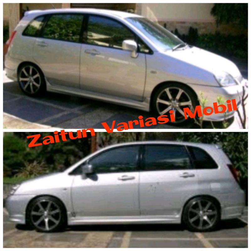 Jual Bodykit Side skirt body kit samping aerio / baleno next G 2001