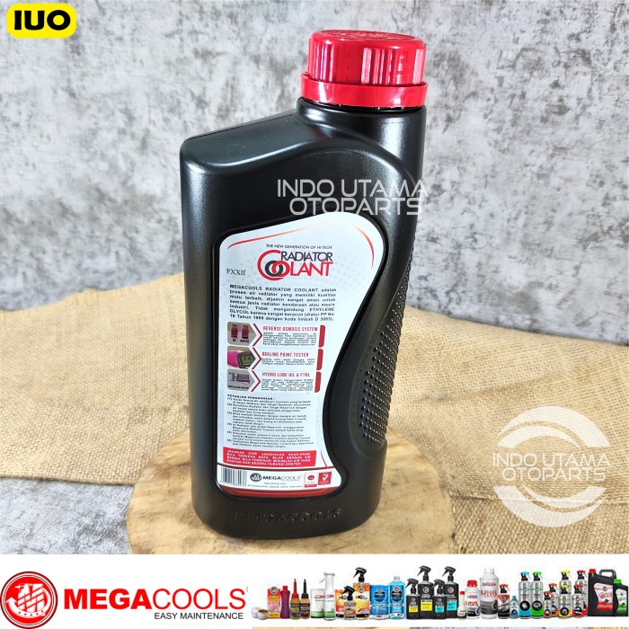 Jual Air Radiator Coolant MegaCools Merah Megacool 1L | Shopee Indonesia