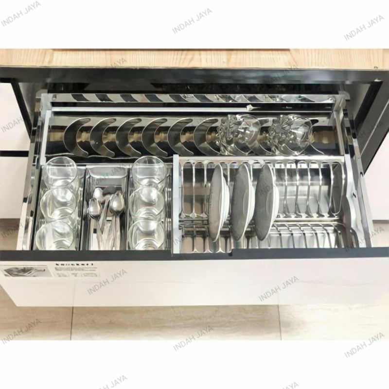 Jual Rak Piring Drawer Basket Stainless Steel 304 with Soft Close