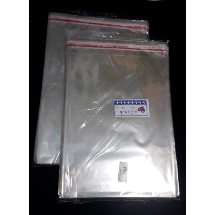 Jual PLASTIK OPP SEAL / OPP 19 CM DAN OPP 19.5 CM@100 LBR | Shopee ...