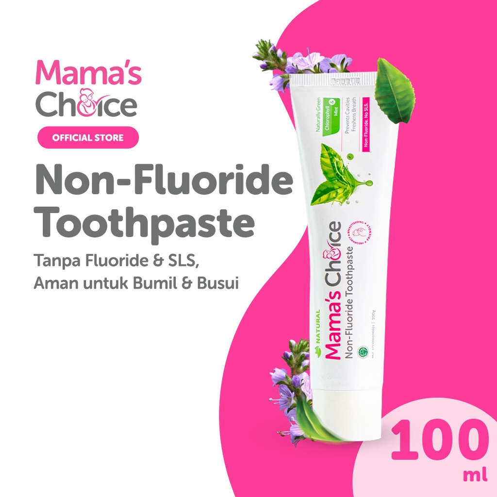 Jual Mama's Choice Toothpaste (Pasta gigi halal tanpa fluoride khusus ...