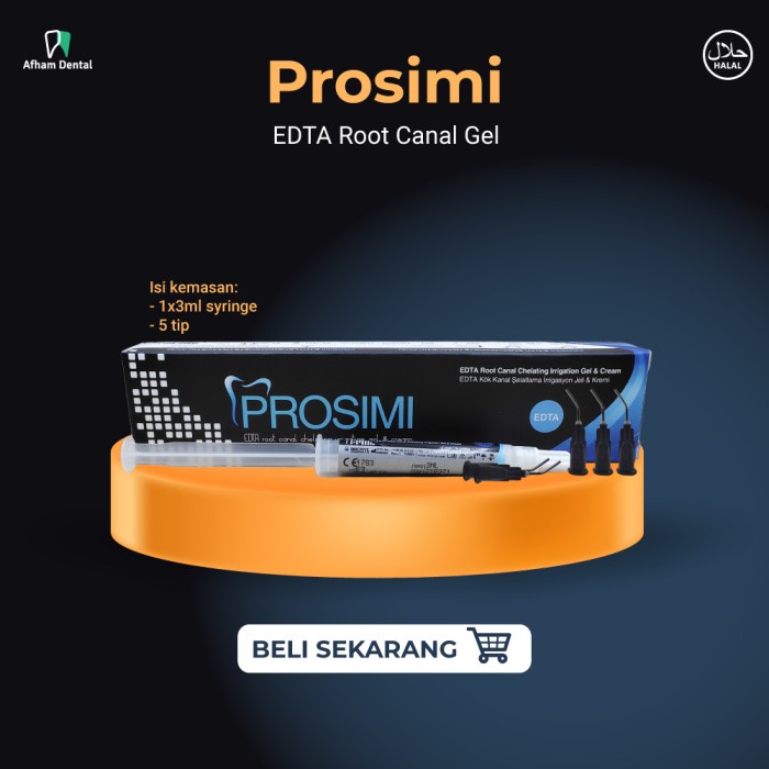 Jual Laku Edta Root Canal Cleaning And Preparation Endo Prep Gel ...