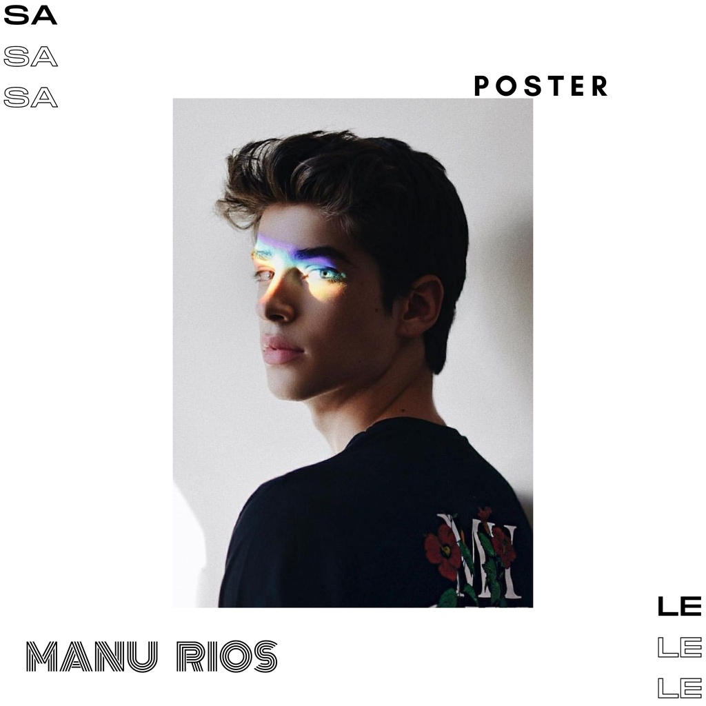 Jual POSTER DINDING MANU RIOS - Ukuran A3/A4 (Bisa Custom Gambar ...