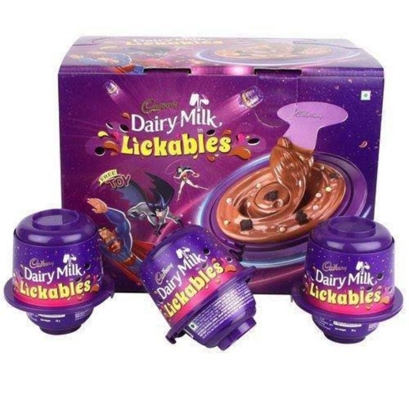 Jual Cadbury Coklat Dairy Milk Lickables 20g Snack Cokelat Shopee
